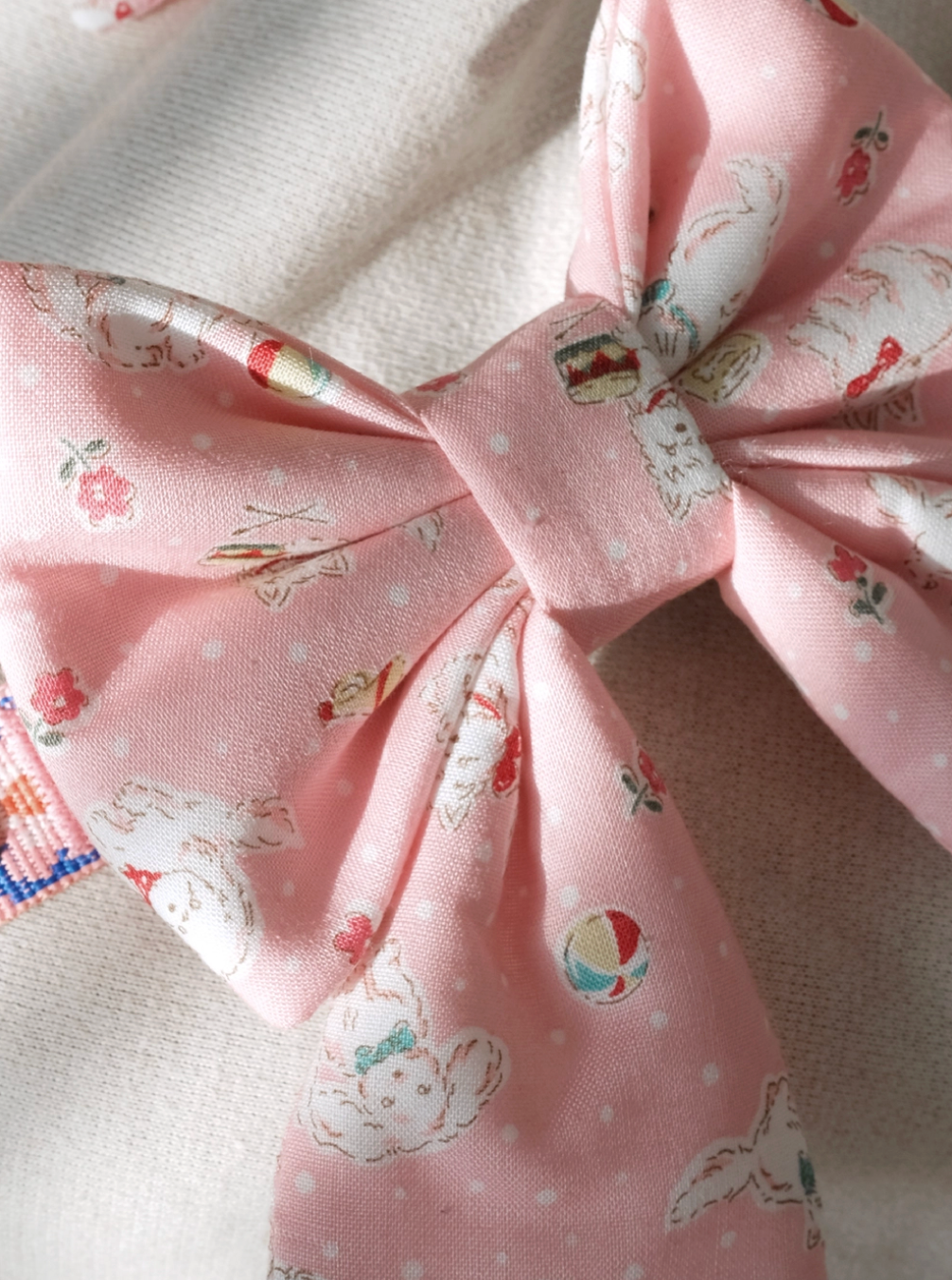 TWB｜Puppy Pink Ribbon｜粉紅小狗蝴蝶結