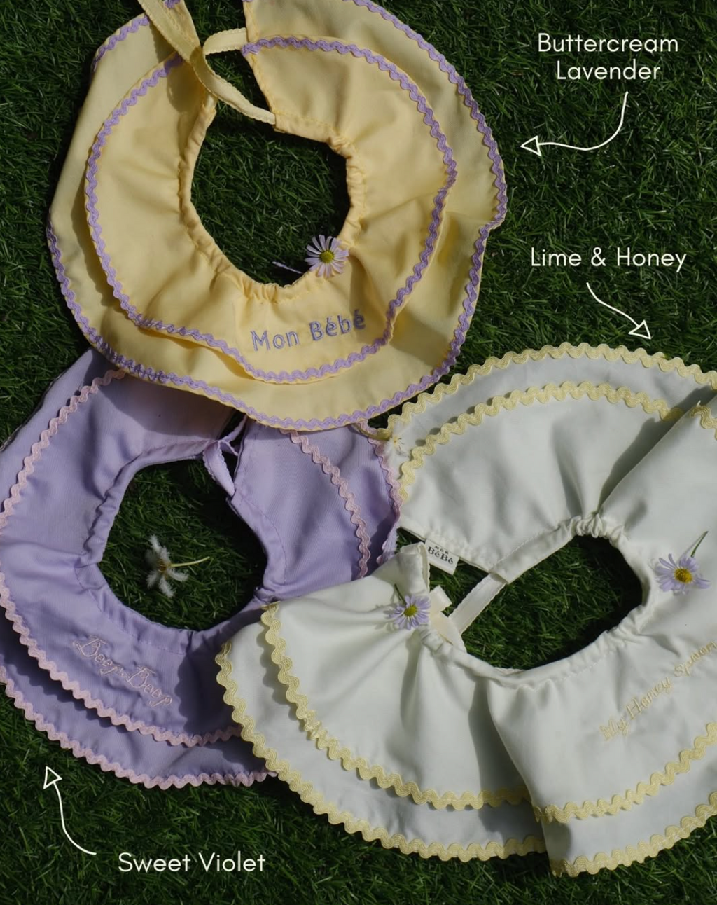 代購｜泰國小眾手工刺繡領巾-花園領巾
