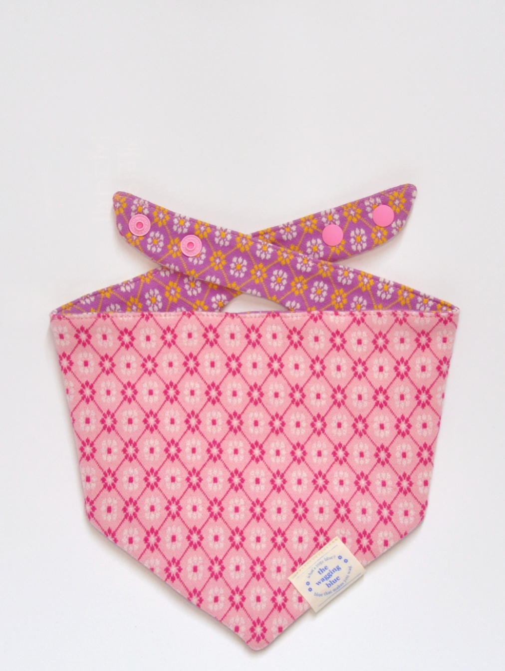 TWB｜Argyle Reversible Bandana｜菱格紋雙面領巾