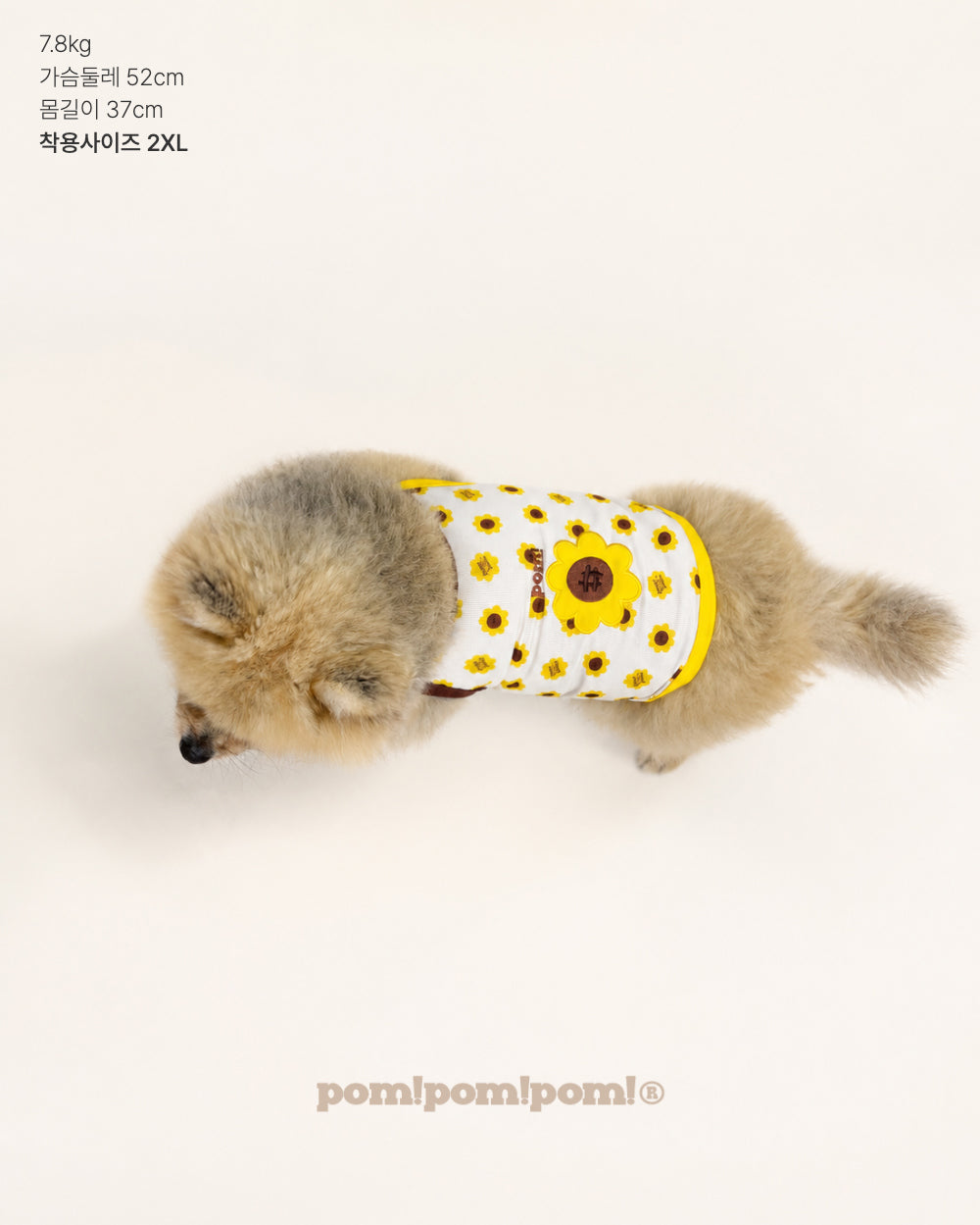 pom!pom!pom!｜Summer flower cooling crop top 夏日花朵涼感衣