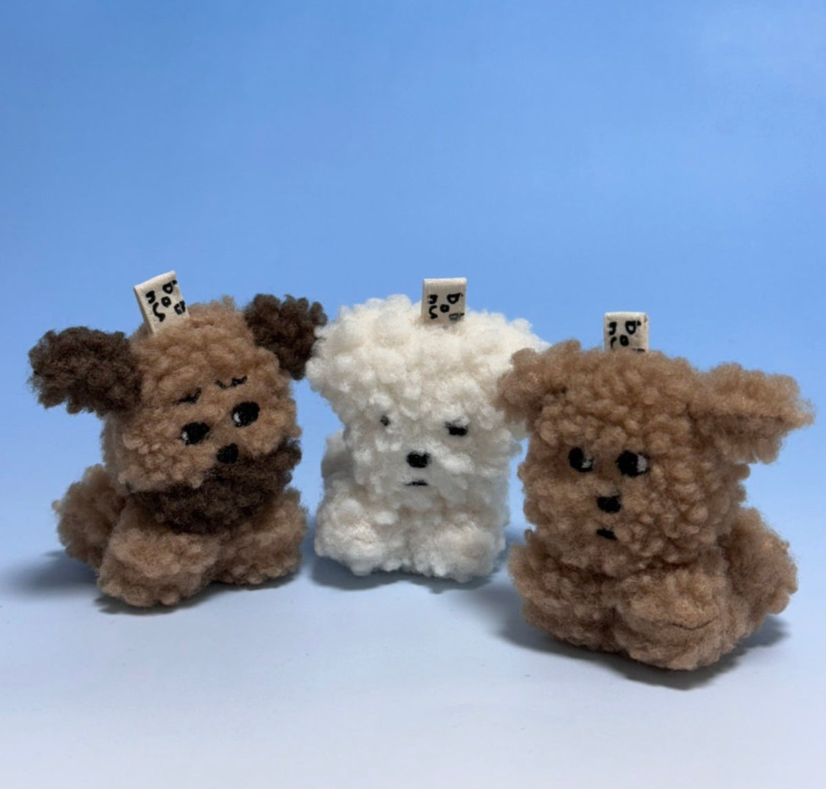 limbobnu｜客製毛孩手工玩偶鑰匙圈（2種布料、大頭/全身/便便姿勢/奔跑姿勢）