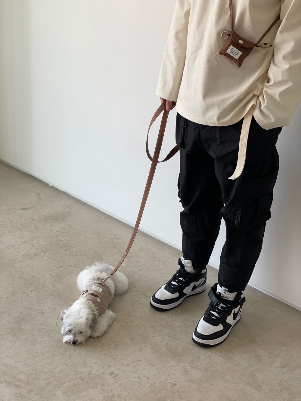 Studio3Up｜可斜背迷你便便包｜PRETZEL comfy poopbag