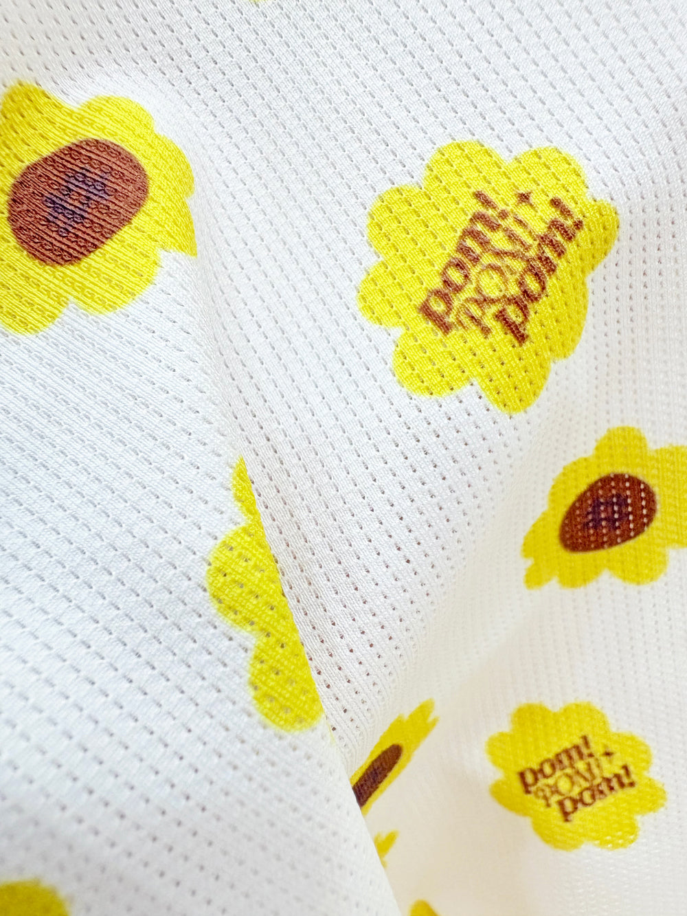 pom!pom!pom!｜Summer flower cooling crop top 夏日花朵涼感衣
