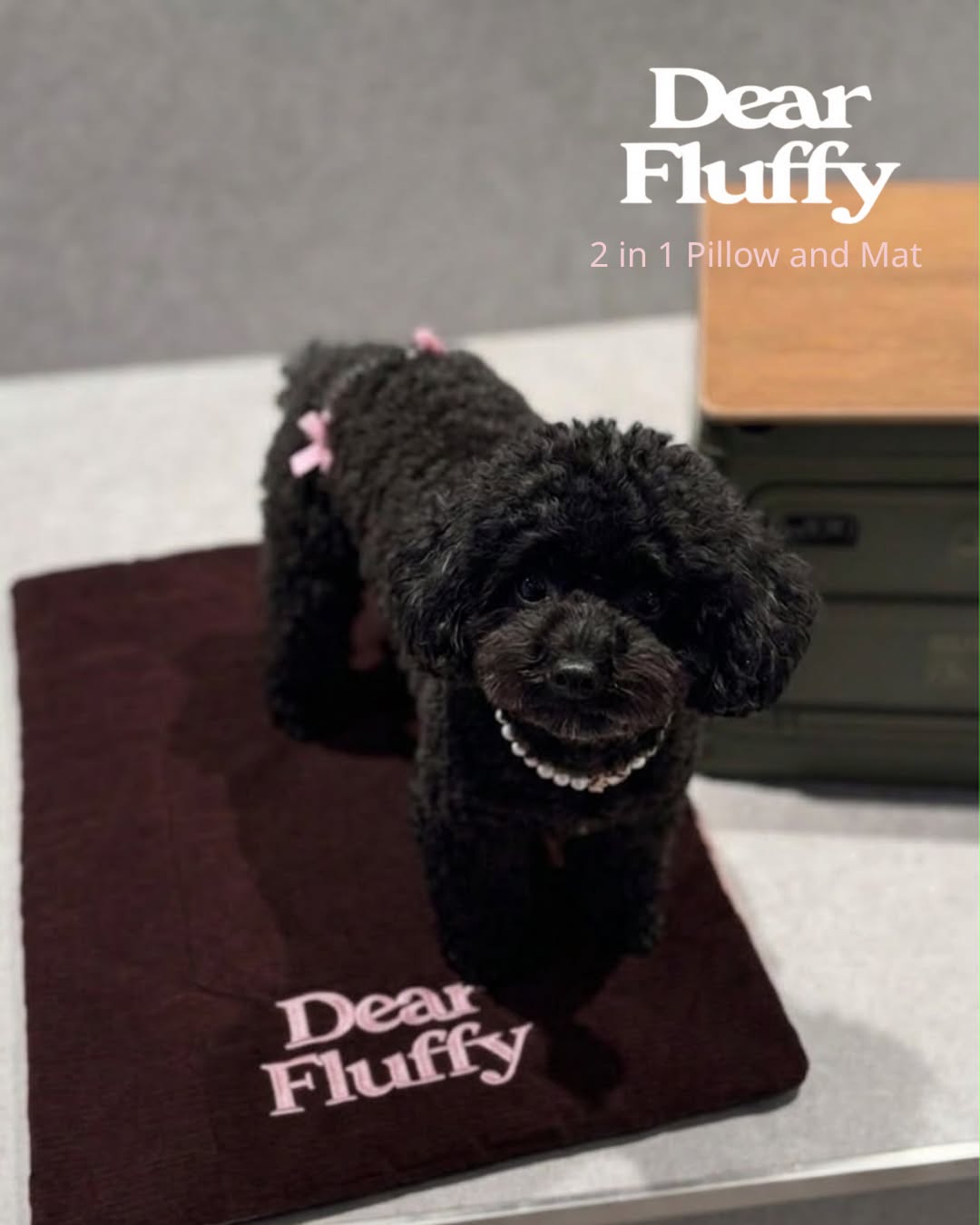 Dear Fluffy｜防水2合1枕頭連坐墊（4色）優惠至9/30