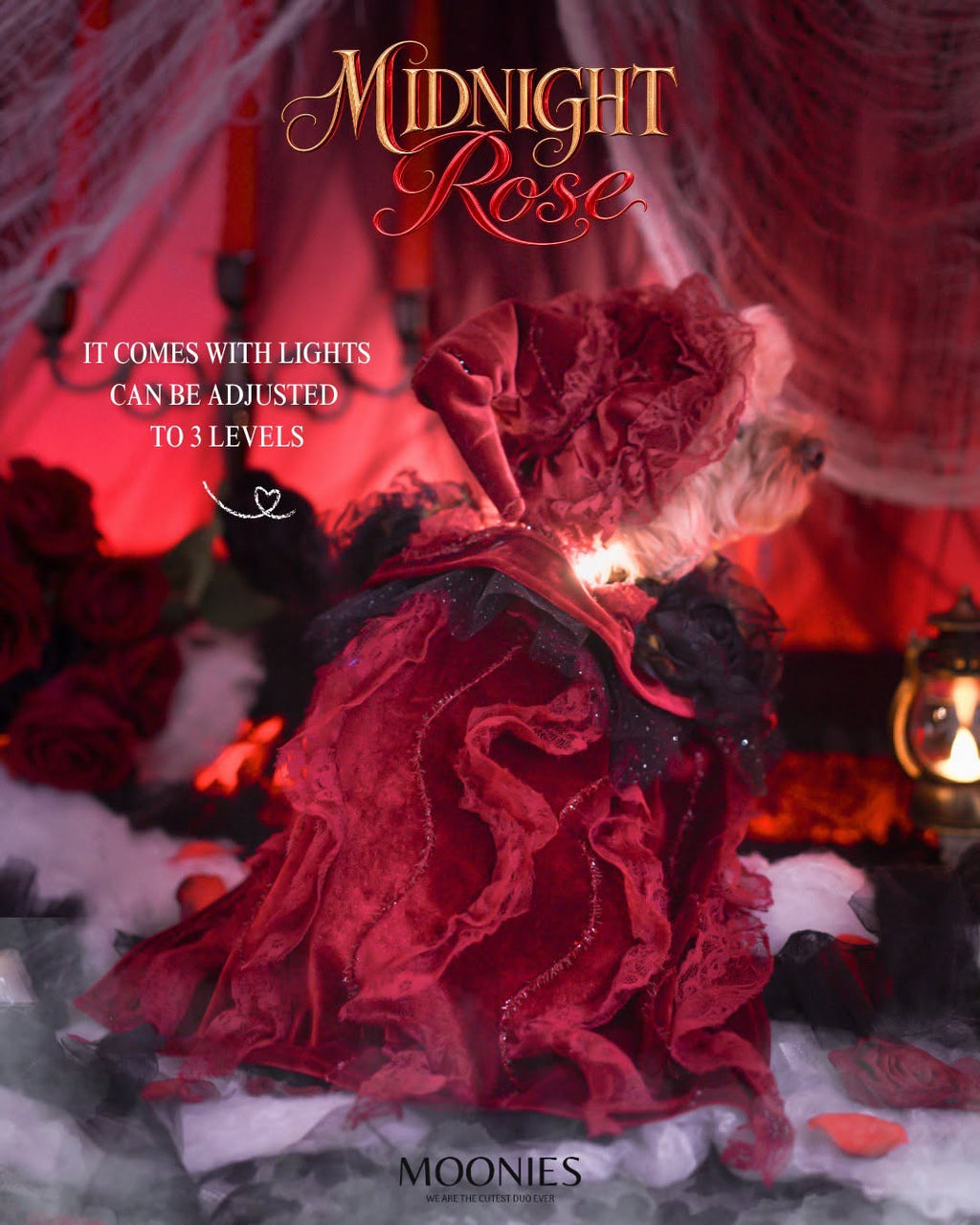 moonies｜🔮 Velvet Rose Pet G-Cape