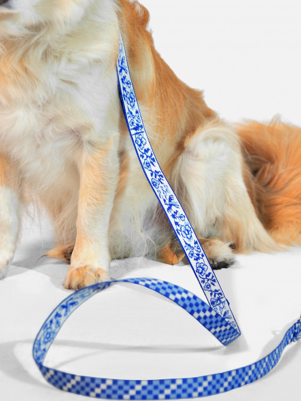 TWB｜Blue Birds Signature Leash (20/25mm)｜青花白瓷經典牽繩(20/25mm)
