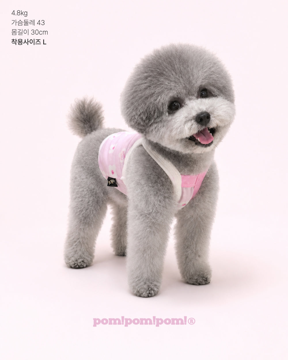 pom!pom!pom!｜Summer flower cooling crop top 夏日花朵涼感衣