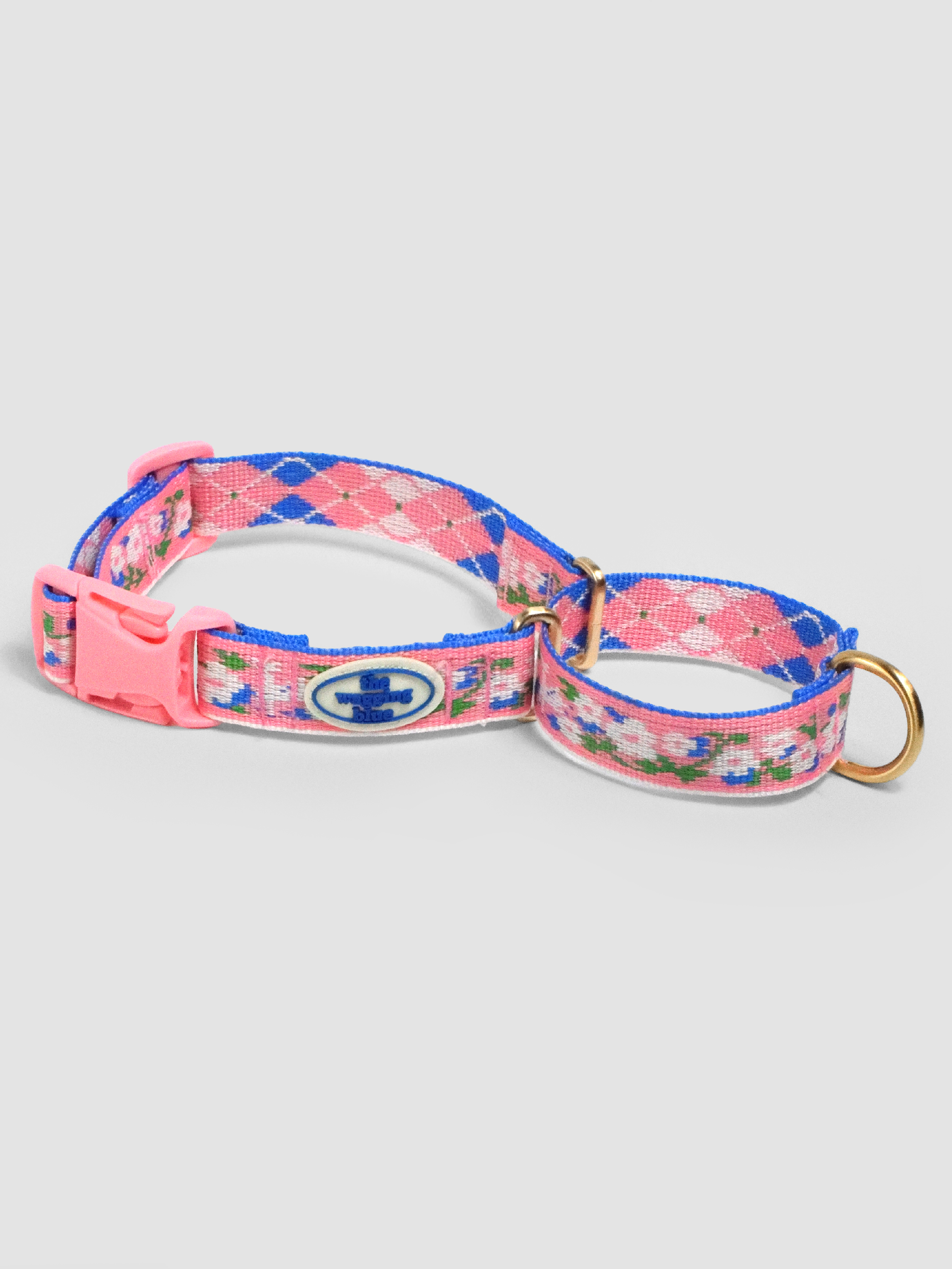 TWB｜Blooming Deer Martingale Collar｜花鹿安全防脫項圈