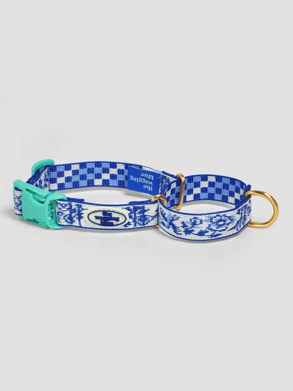 TWB｜Blue Birds Martingale Collar｜青花白瓷安全防逃脫項圈