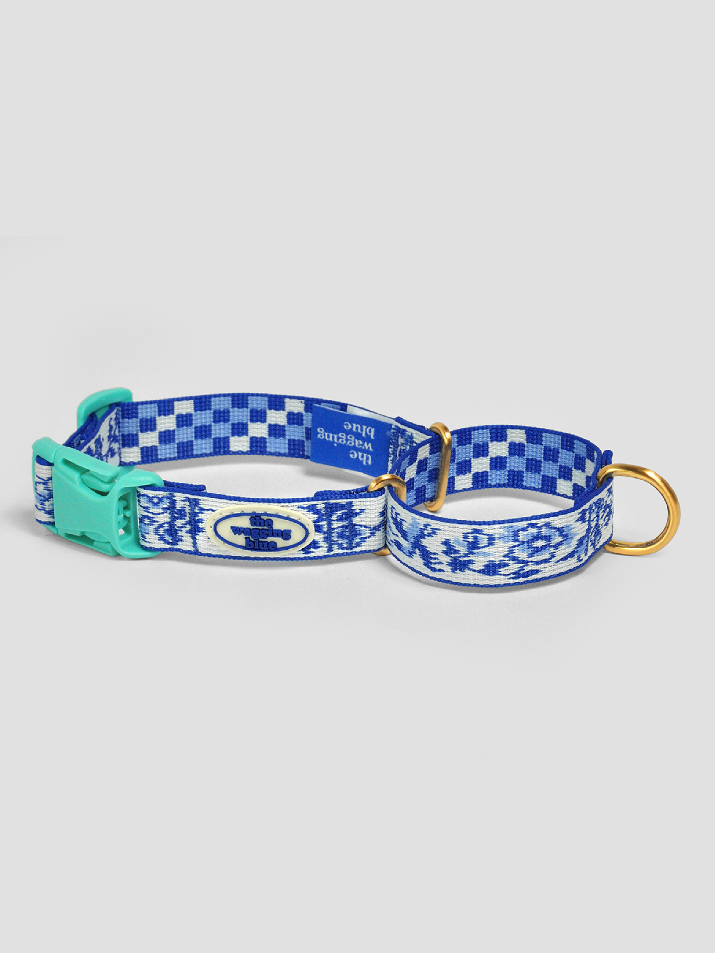 TWB｜Blue Birds Martingale Collar｜青花白瓷安全防逃脫項圈