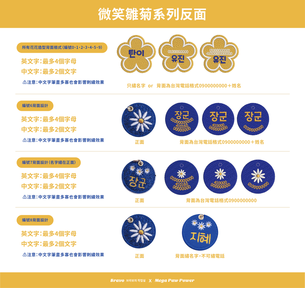 預購｜Bravo 微笑雛菊系列