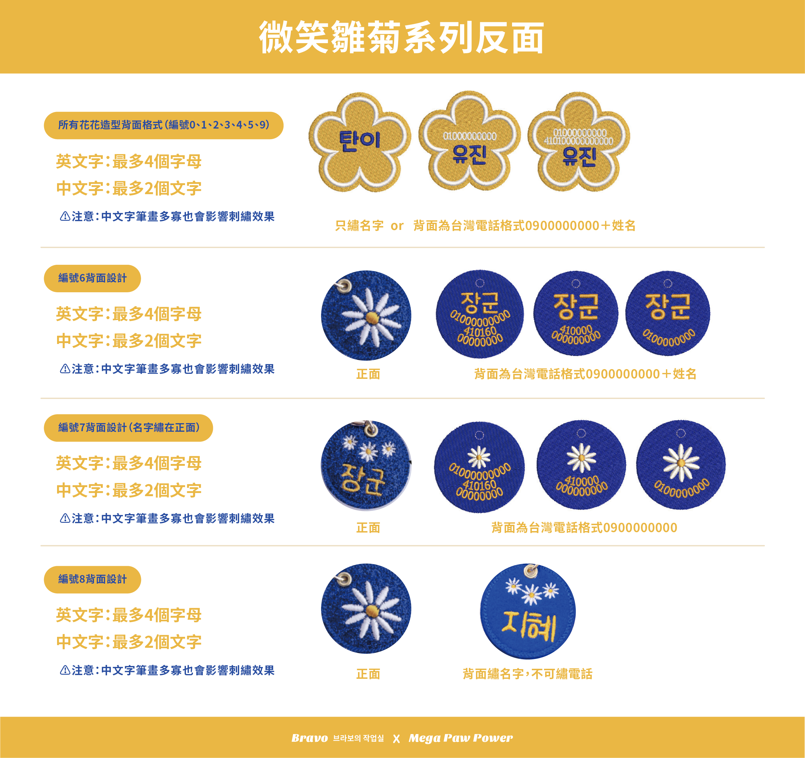 預購｜Bravo 微笑雛菊系列
