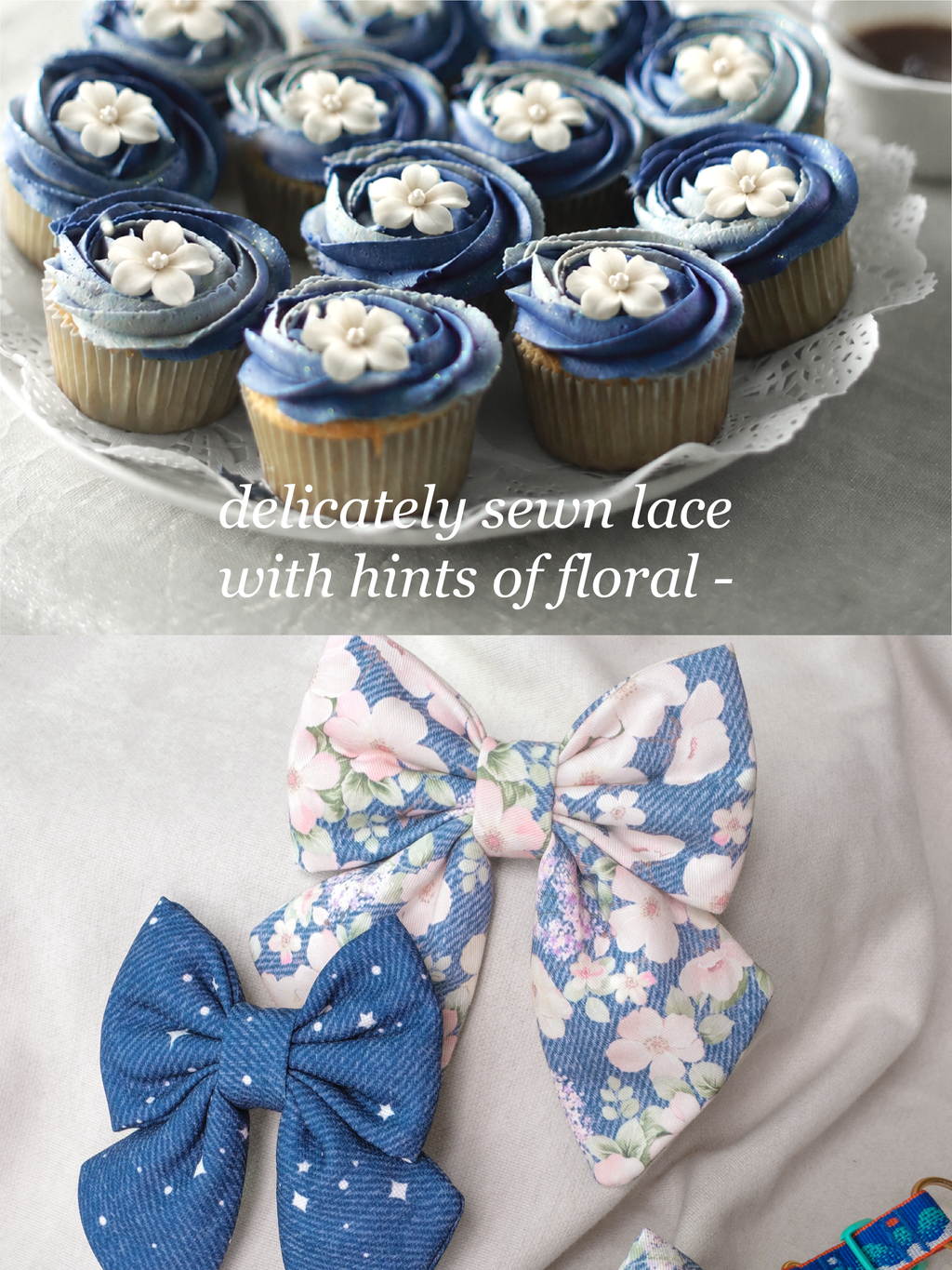 TWB｜Buttercream Ribbon｜奶油花卉蝴蝶結