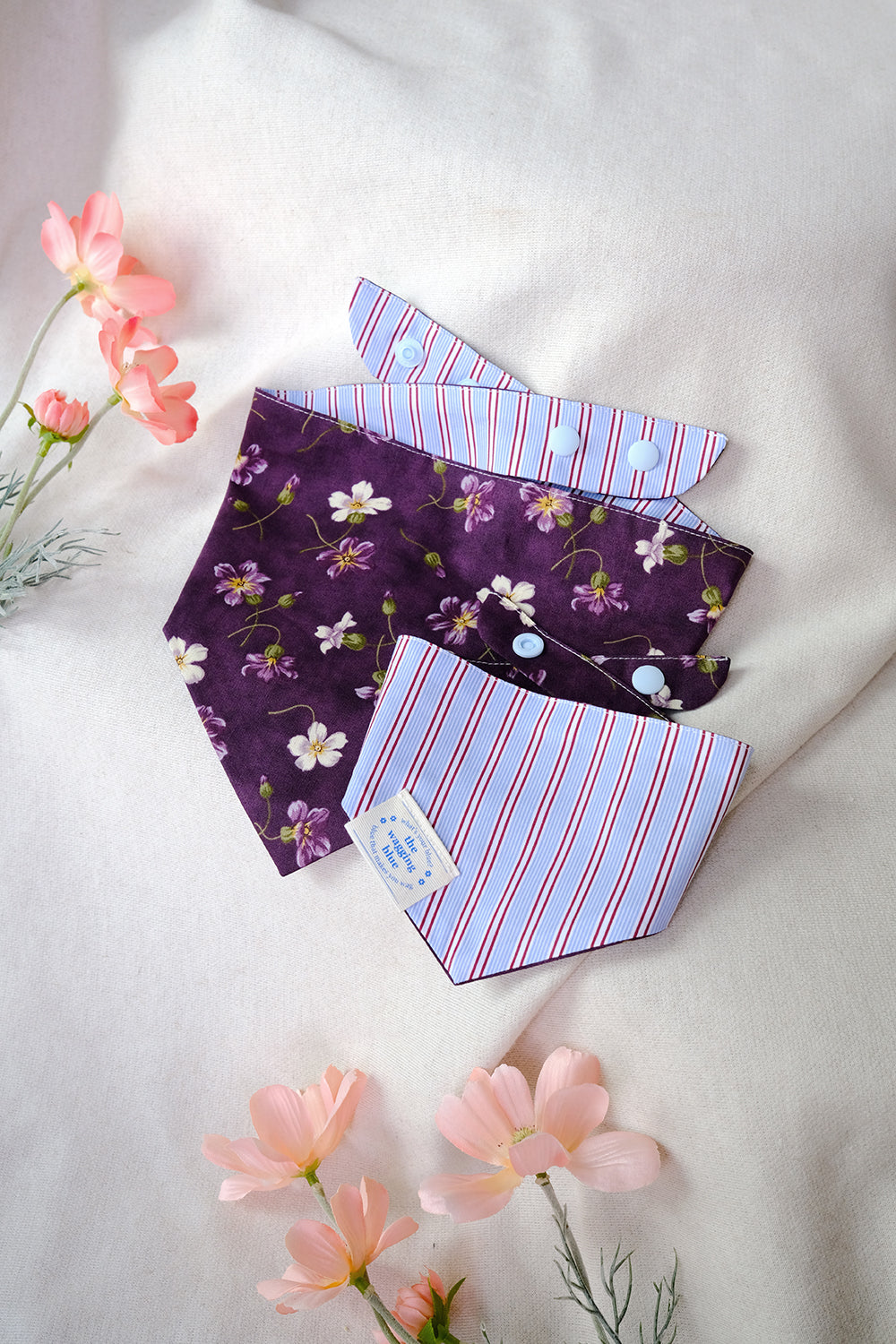 TWB｜Ube Reversible Bandana｜紫薯雙面領巾
