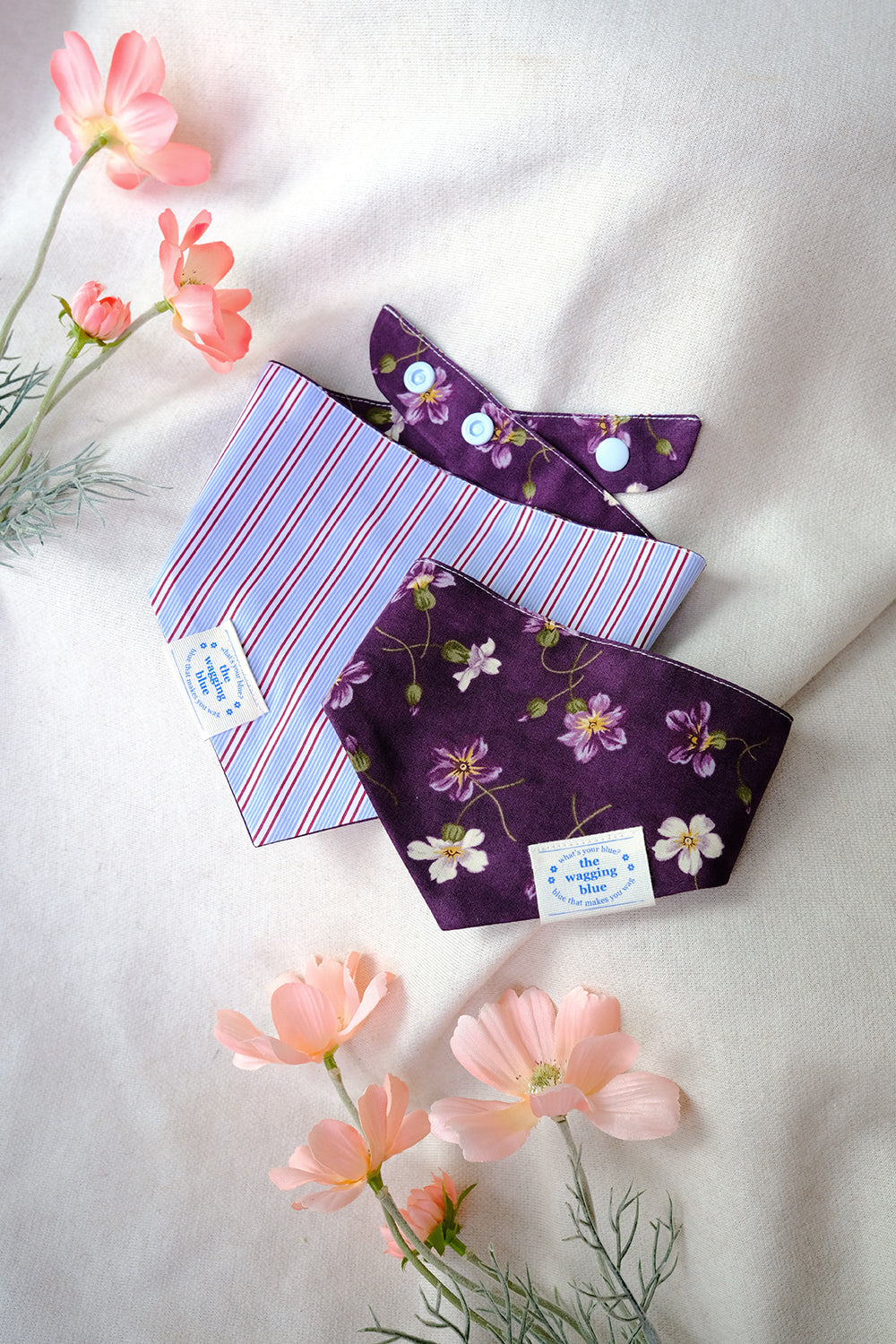 TWB｜Ube Reversible Bandana｜紫薯雙面領巾