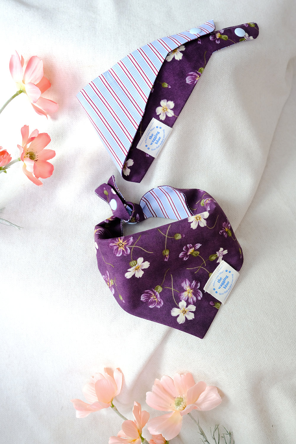 TWB｜Ube Reversible Bandana｜紫薯雙面領巾