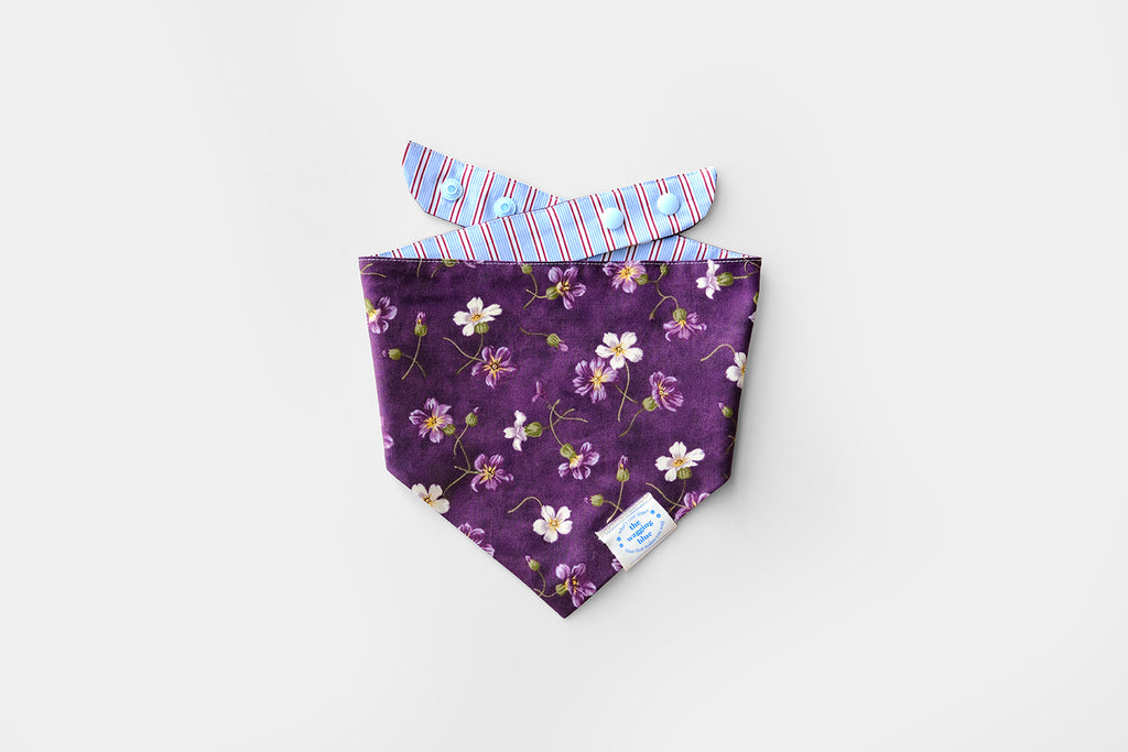 TWB｜Ube Reversible Bandana｜紫薯雙面領巾