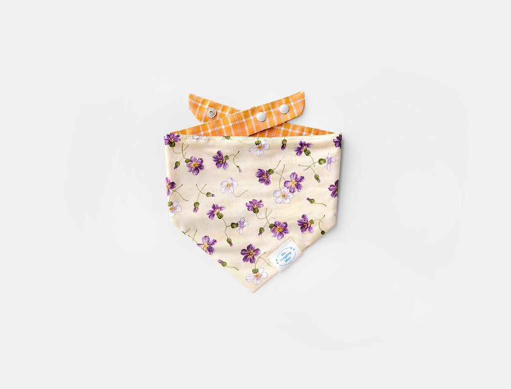 TWB｜Cream Cheese Reversible Bandana｜奶油起司雙面領巾