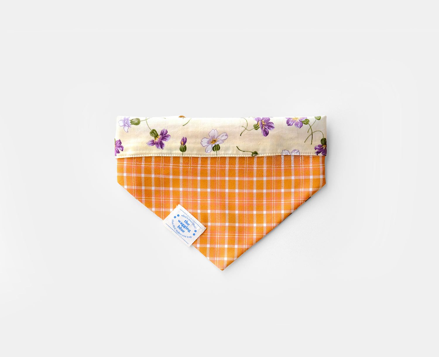 TWB｜Cream Cheese Reversible Bandana｜奶油起司雙面領巾