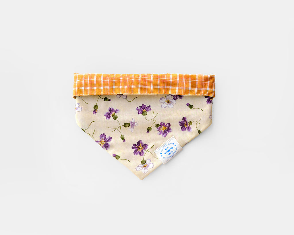 TWB｜Cream Cheese Reversible Bandana｜奶油起司雙面領巾
