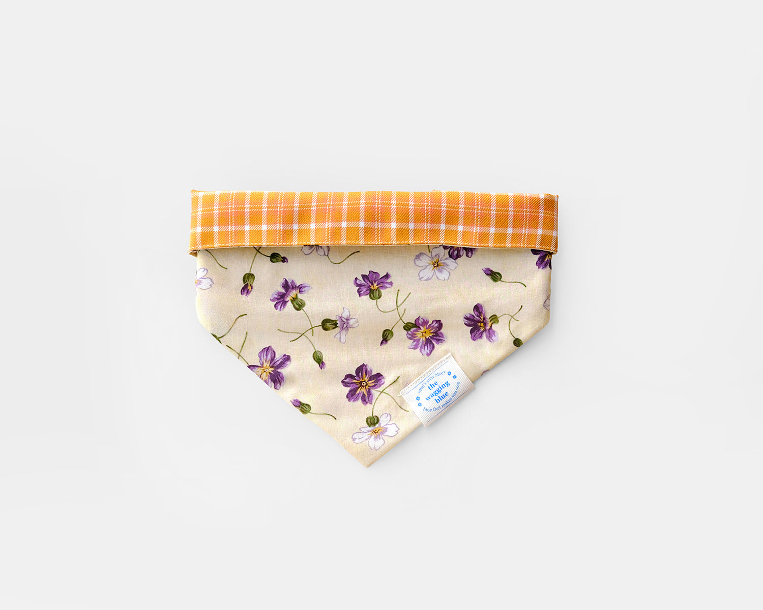 TWB｜Cream Cheese Reversible Bandana｜奶油起司雙面領巾