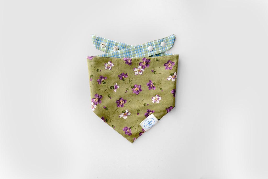 TWB｜Matcha Reversible Bandana｜抹茶雙面領巾