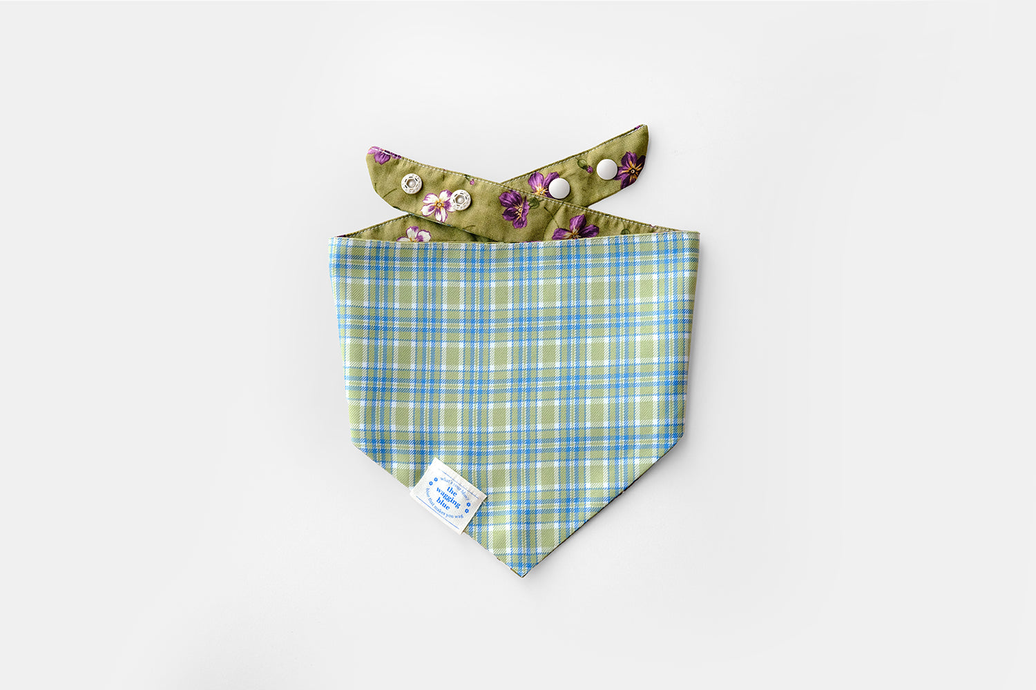 TWB｜Matcha Reversible Bandana｜抹茶雙面領巾