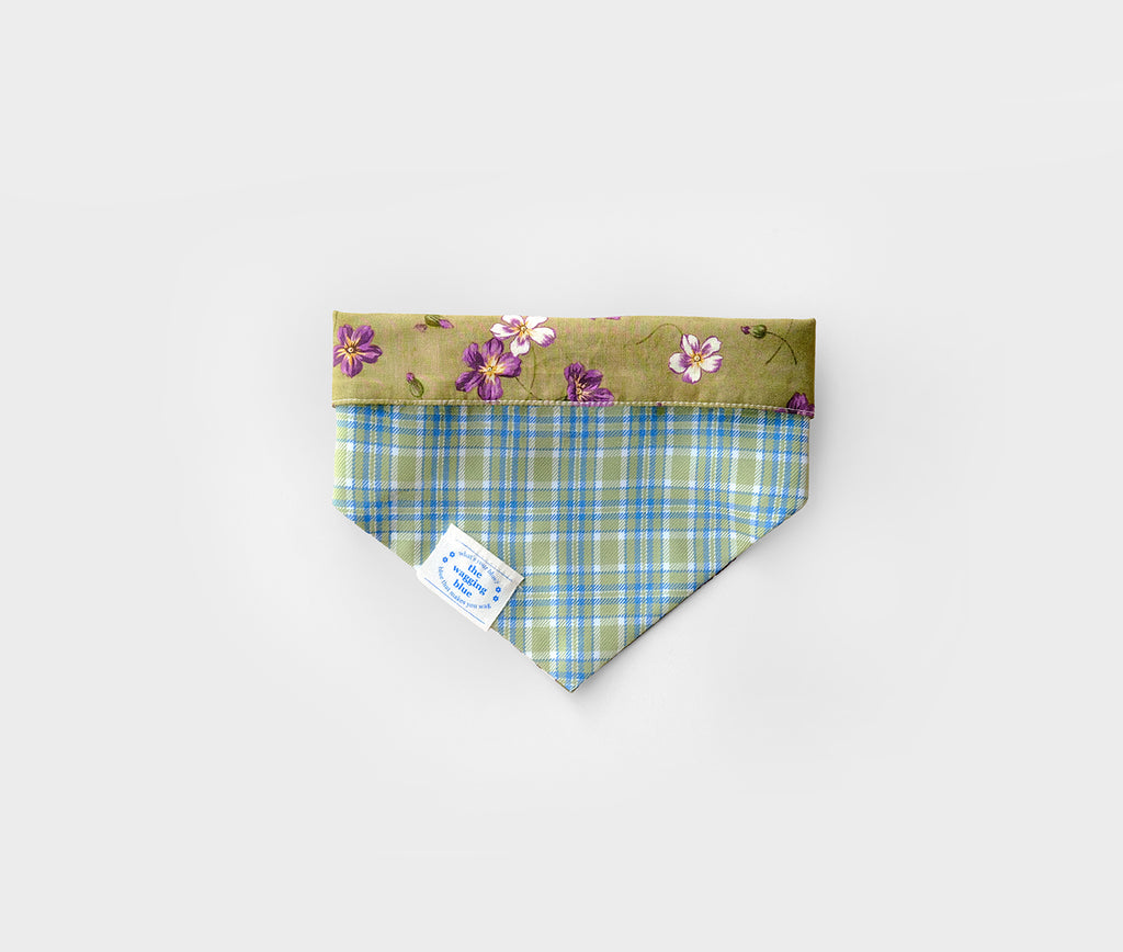 TWB｜Matcha Reversible Bandana｜抹茶雙面領巾
