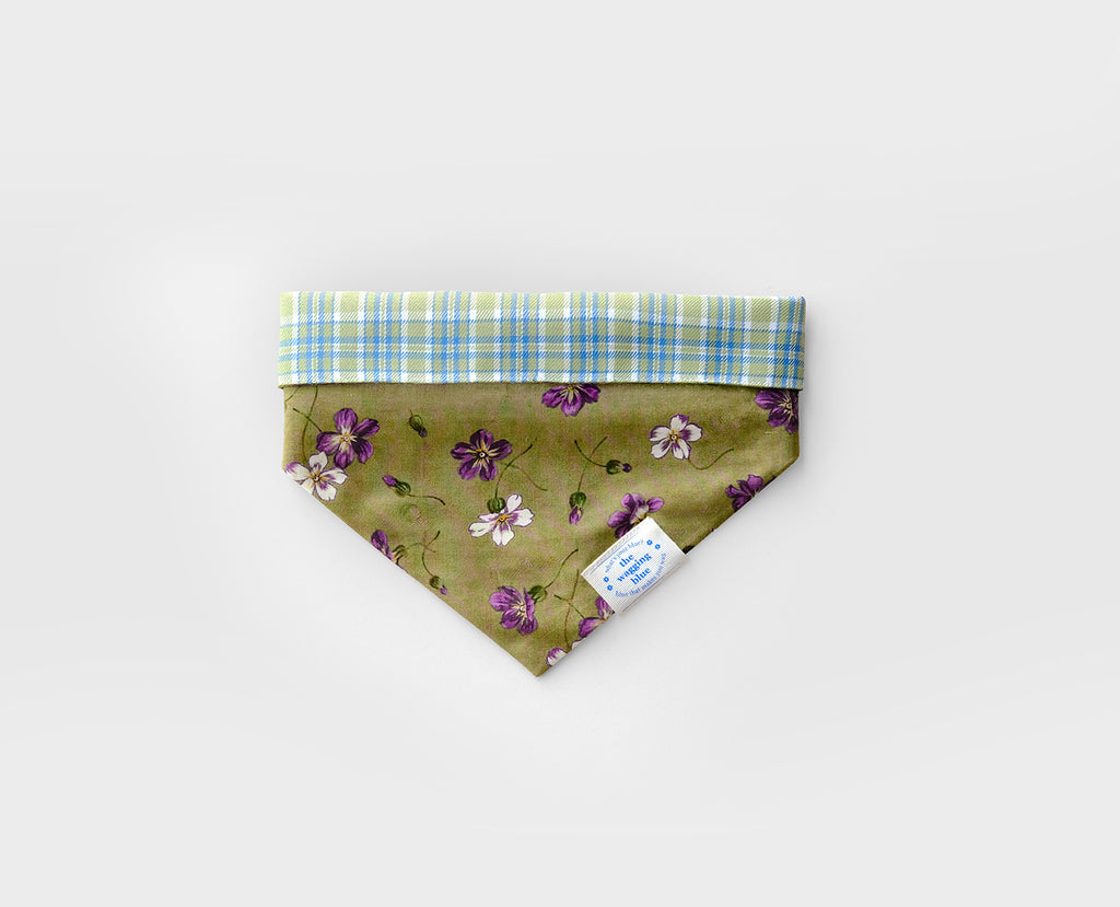 TWB｜Matcha Reversible Bandana｜抹茶雙面領巾