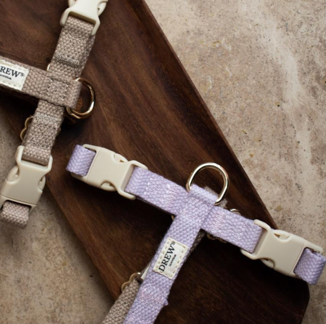 Drew's｜Soft & Adjustable Dog Harness 一般胸背帶