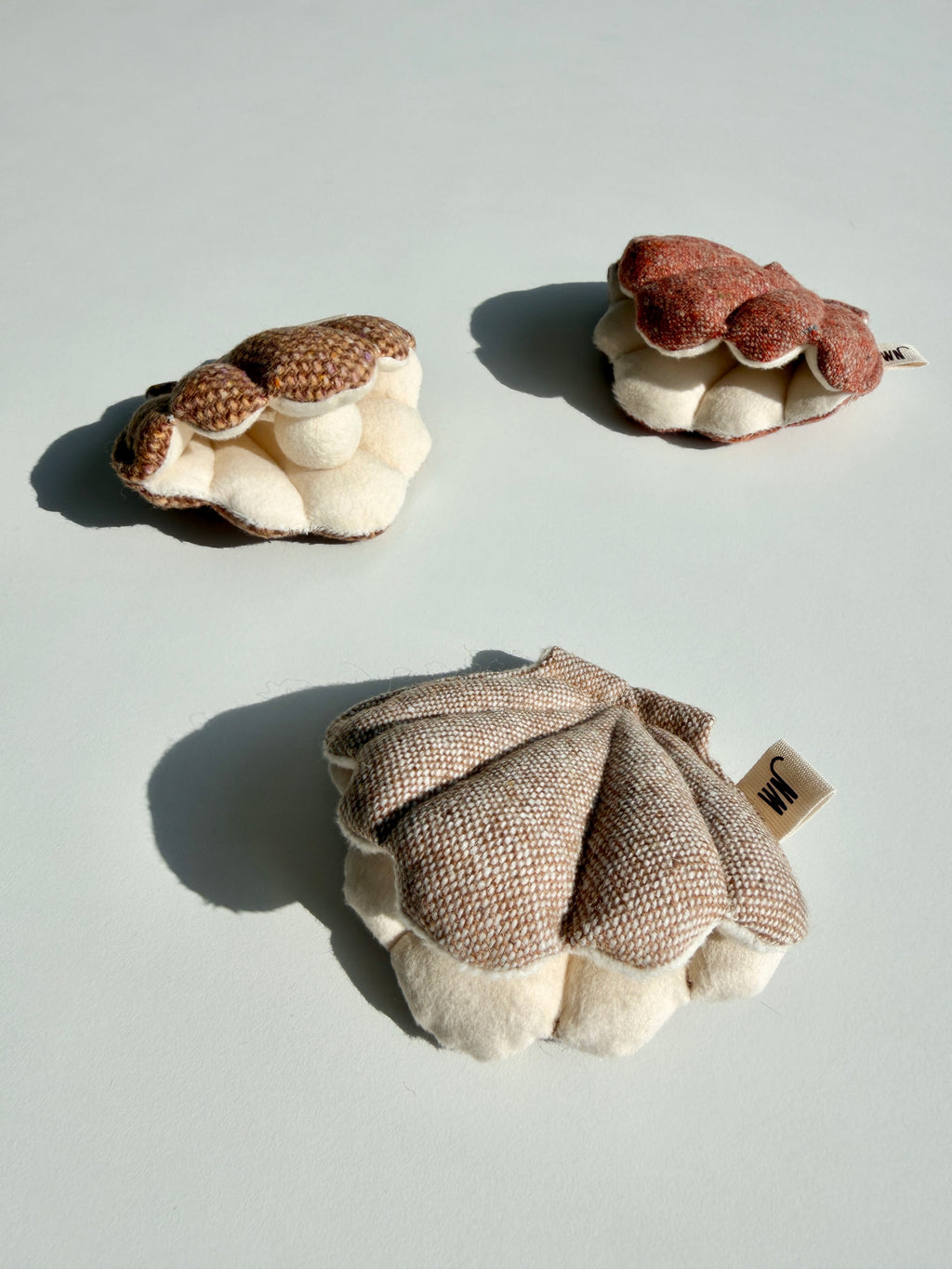 Wetnose｜海洋系列-貝殼（3件組）clam 3 set