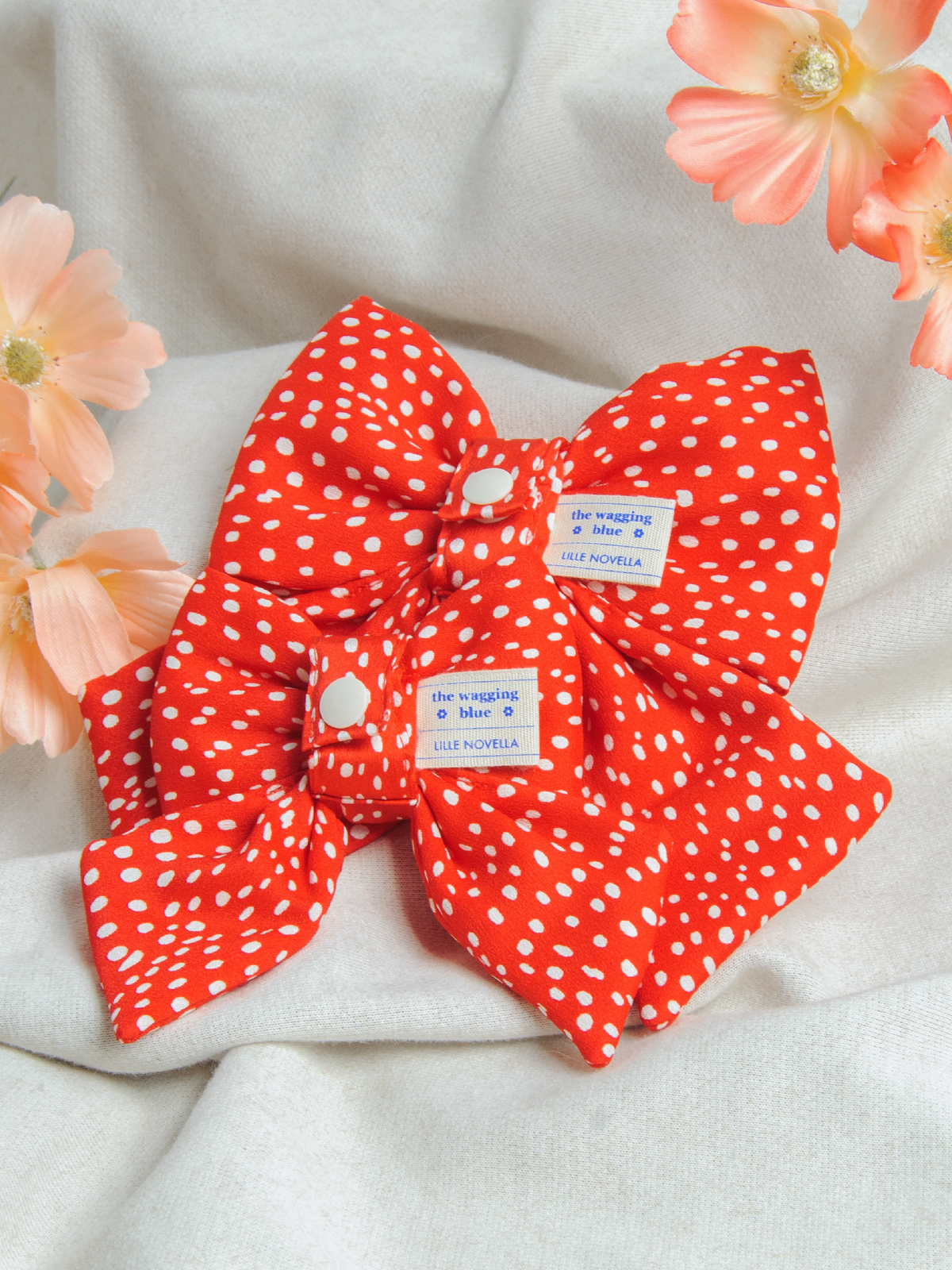 TWB｜Jolly Dotty Ribbon｜俏皮紅點蝴蝶結