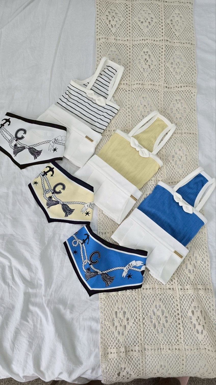 代購｜Marine Scarf 海洋領巾（3色）