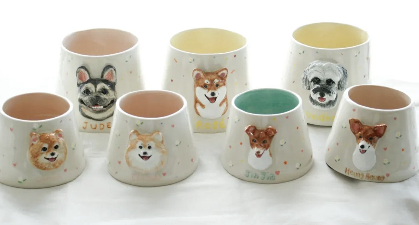 代購｜泰國手工陶瓷 🐶 Food Bowl｜慢食碗