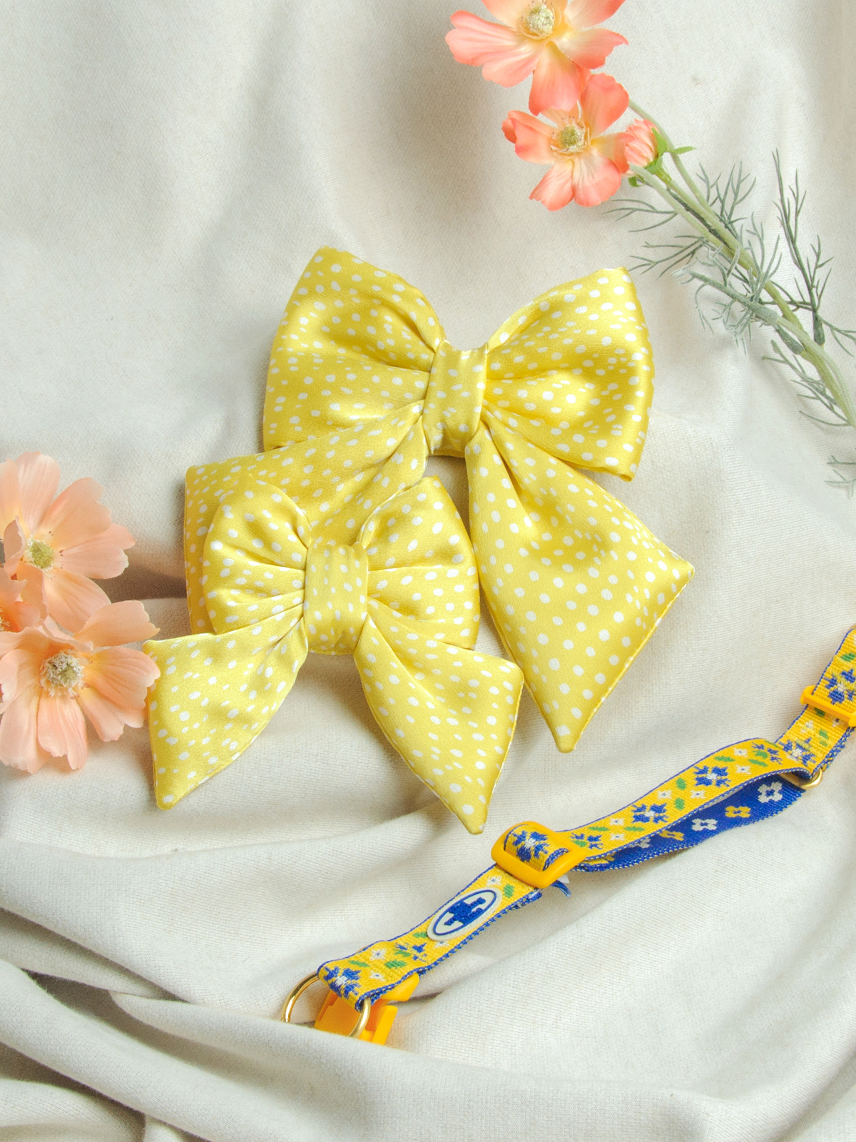 TWB｜Lemon Dotty Ribbon｜檸檬圓點蝴蝶結