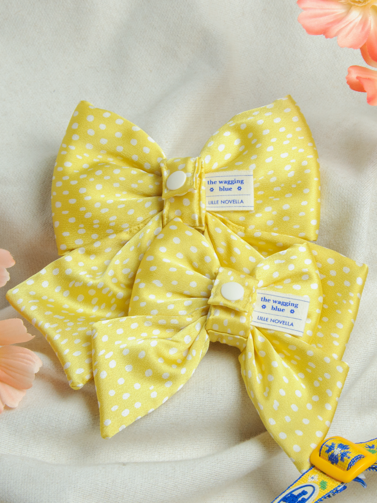 TWB｜Lemon Dotty Ribbon｜檸檬圓點蝴蝶結