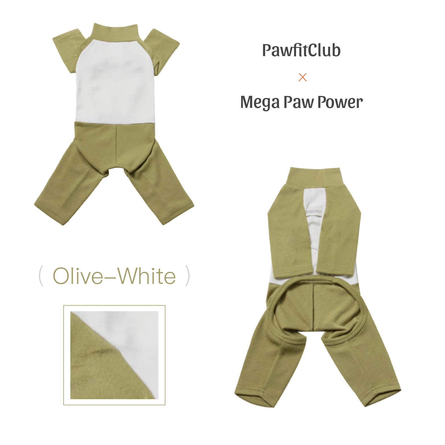 PawfitClub｜Basic Stretch All in One 高彈舒適基本款連身衣