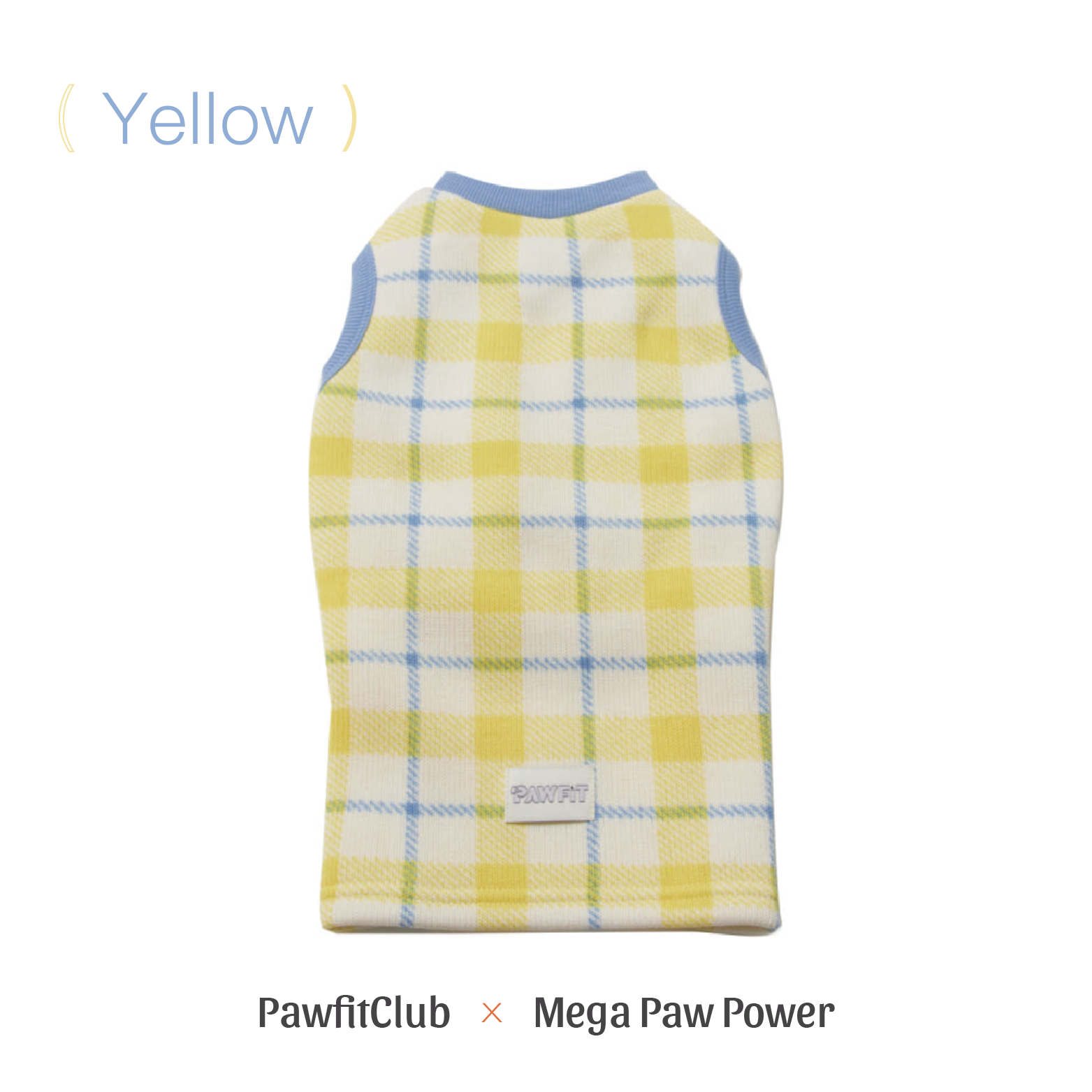 PawfitClub｜Lovely Check Knit 格紋針織上衣