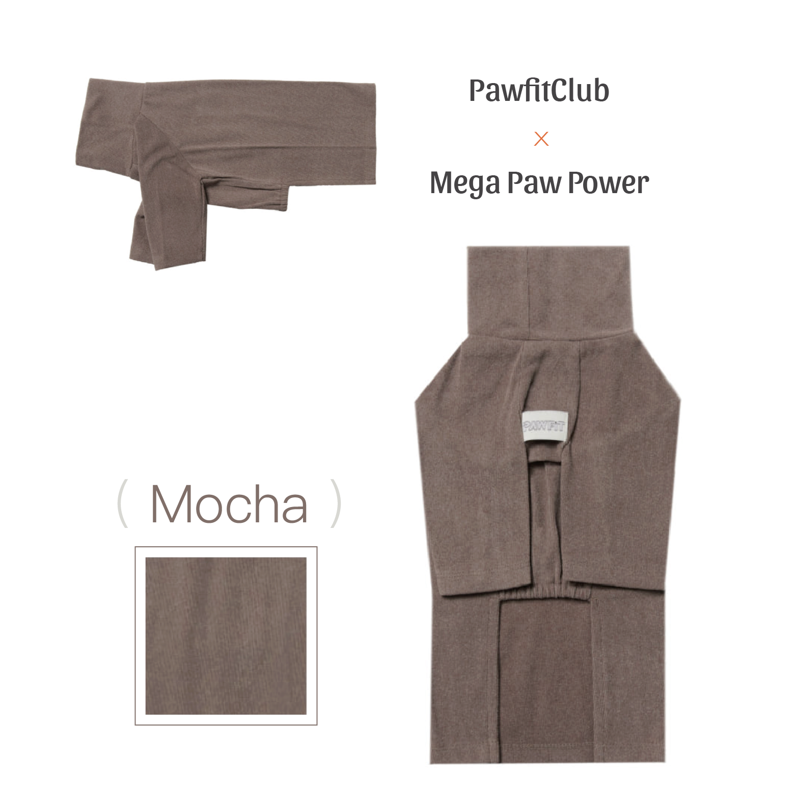 PawfitClub｜Peach Raglan Sweatshirt 蜜桃色插肩袖大學T