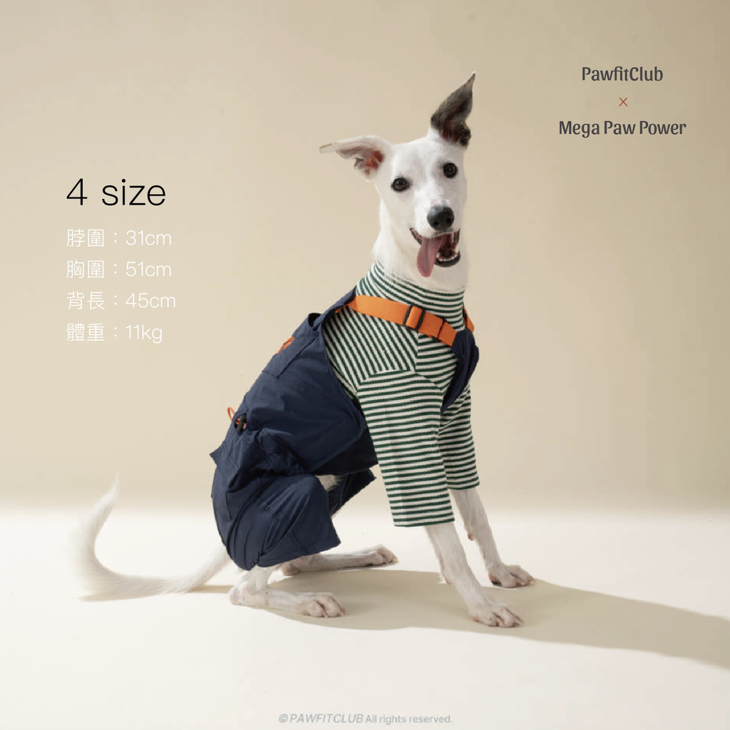 PawfitClub｜Worky Jumpsuit 機能感工裝連身褲