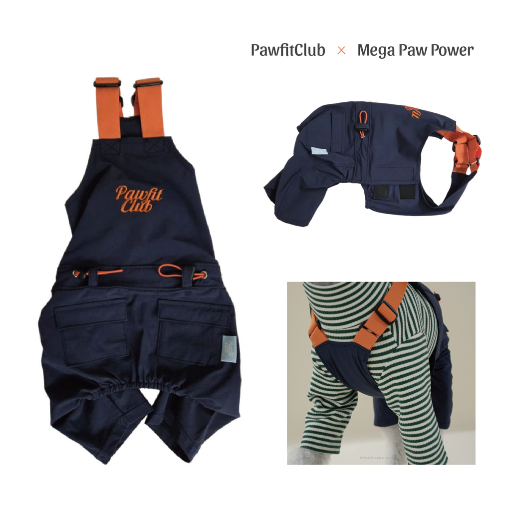 PawfitClub｜Worky Jumpsuit 機能感工裝連身褲