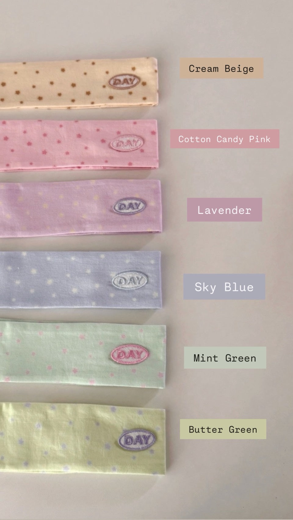 cuddlyday｜繽紛星星糖（涼感領巾）