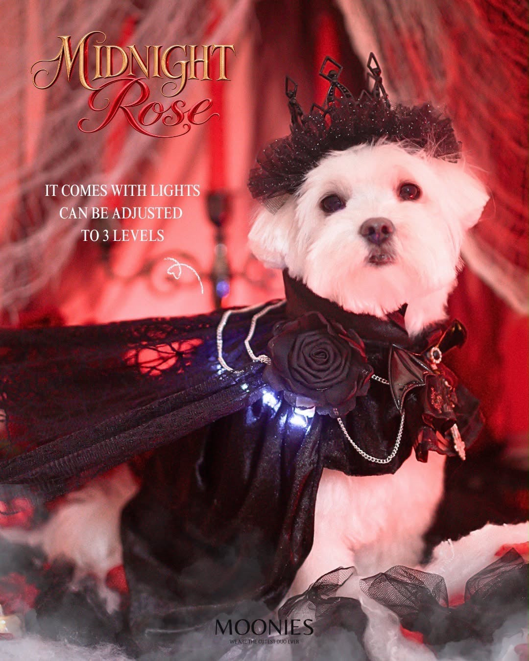 moonies｜🔮 Dark Rose Pet B-Cape