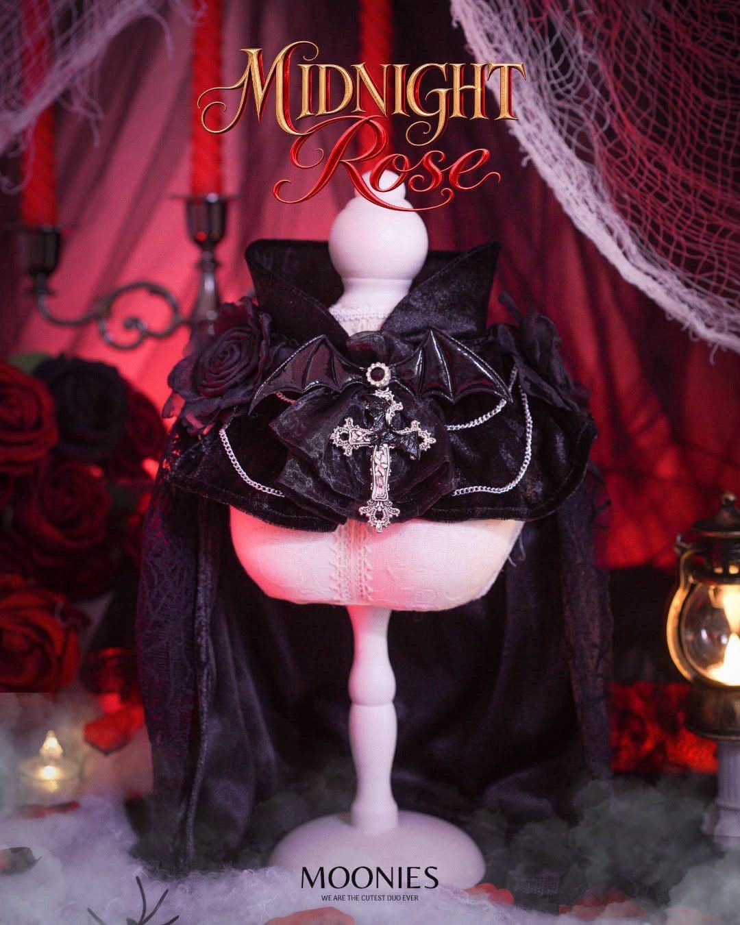 moonies｜🔮 Dark Rose Pet B-Cape