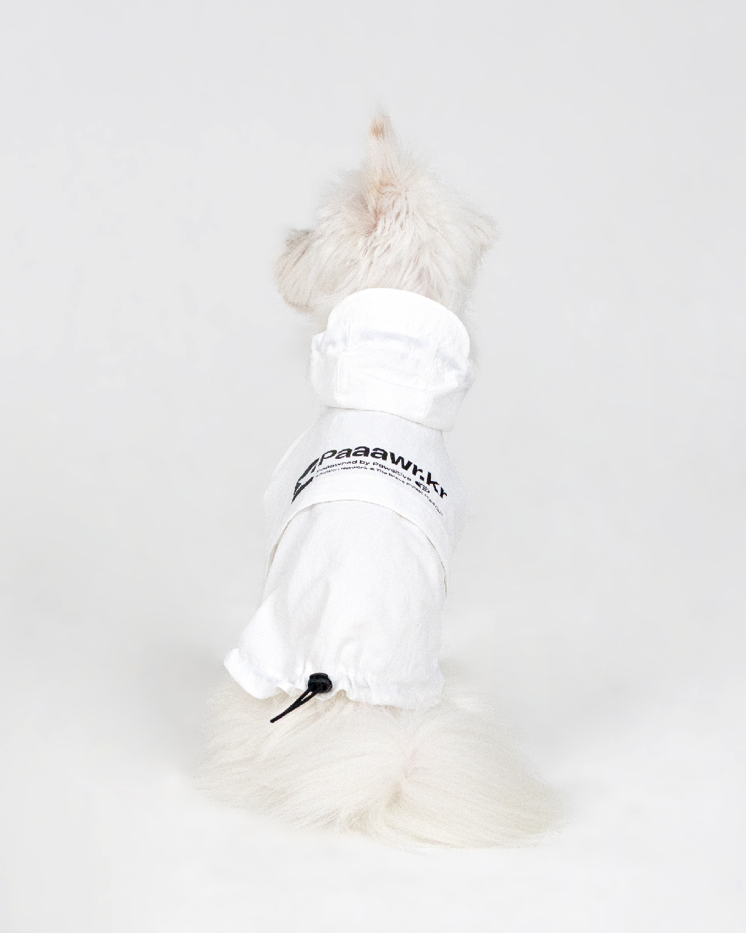 Paaawr｜經典防潑水風衣外套 Signature Windbreaker_White