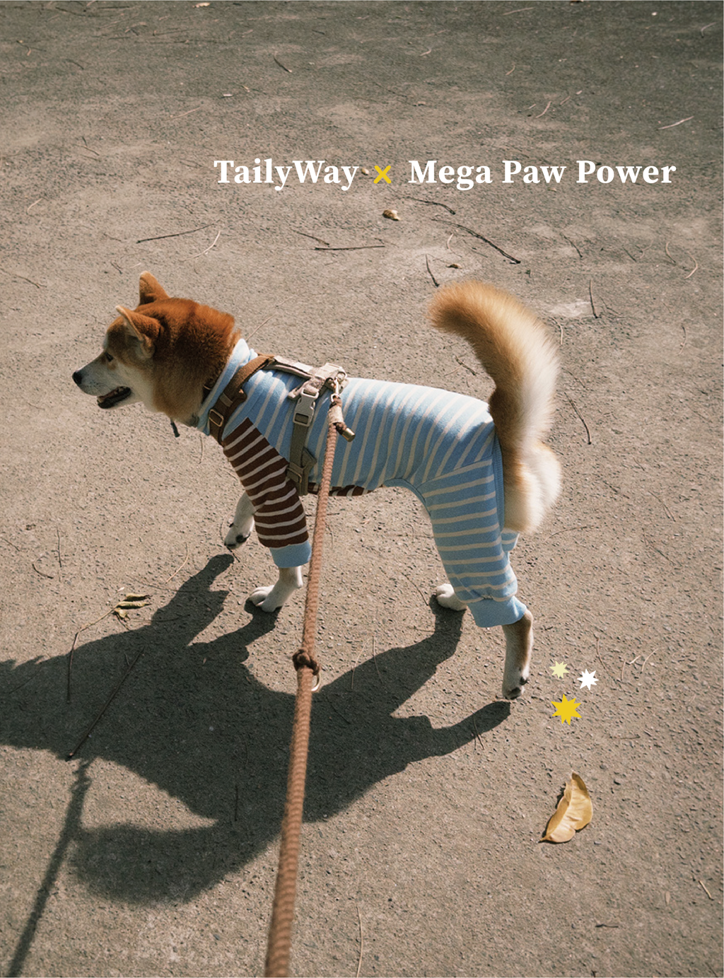 【預購】TailyWay｜條紋手工四腳衣