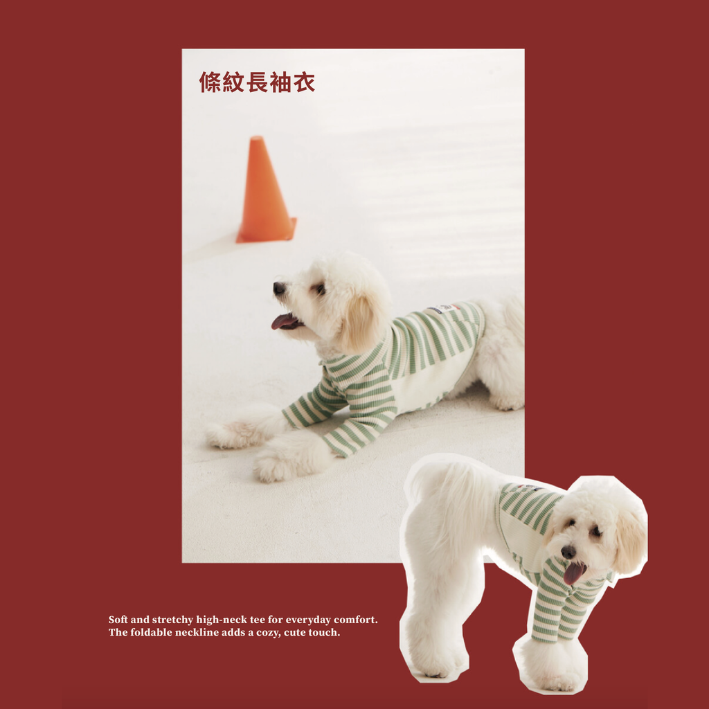 【預購】TailyWay｜條紋手工長袖衣
