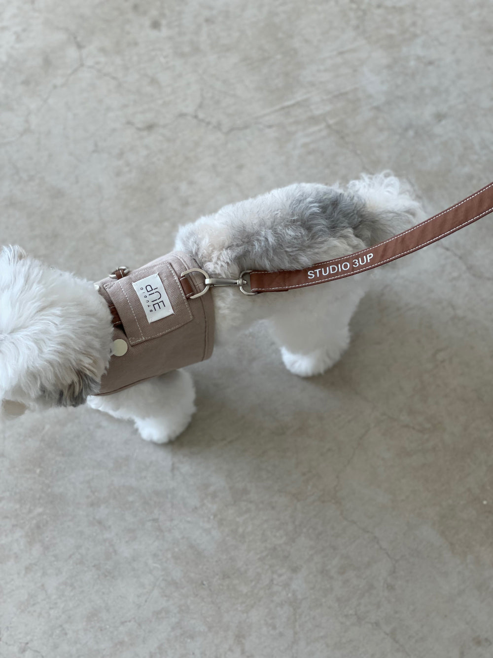 Studio3Up｜舒適棉質牽繩｜PRETZEL comfy cotton leash