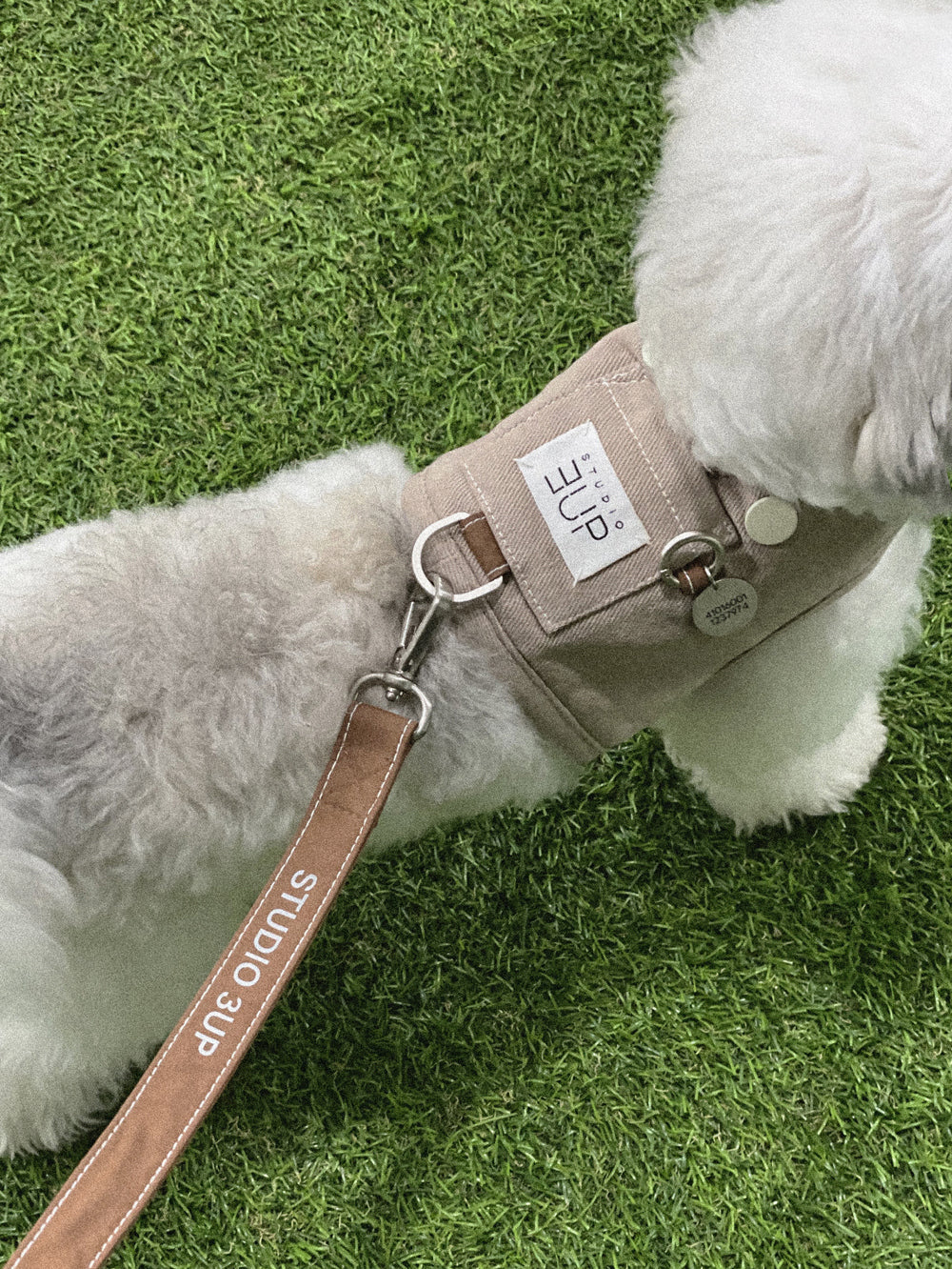 Studio3Up｜舒適棉質牽繩｜PRETZEL comfy cotton leash