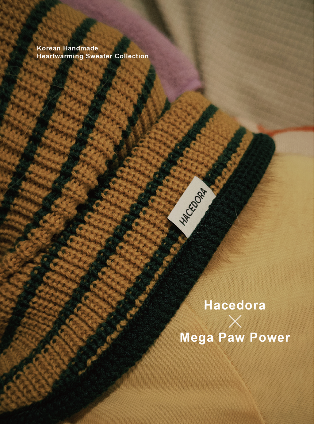 Hacedora｜春日散步 - 狗狗針織帽